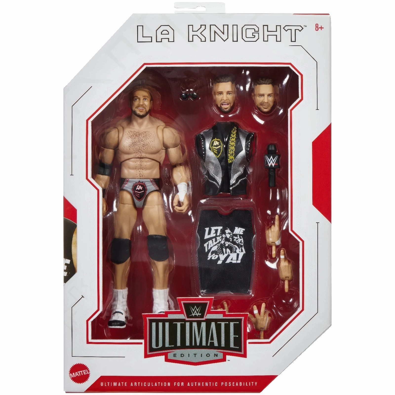Articulated Model WWE Ultimate Edition Action Figure Series 23 LA Knight