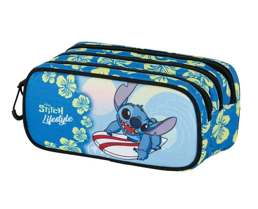 Event Souvenir Asian Art Disney Stitch Lifestyle Pencil Case Triple