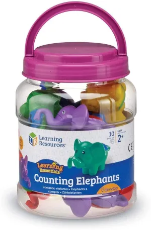 Learning Resources Snap-n-Learn Counting Elephants Rarity Value