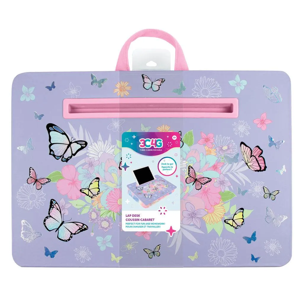 Make it Real 3C4G Butterfly Lap Desk Seasonal Favorite Factory Direct