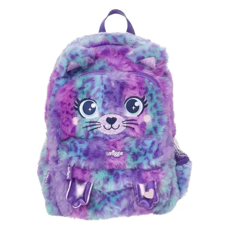 SMIGGLE Fluffy Meow Junior Backpack Enduring Classic