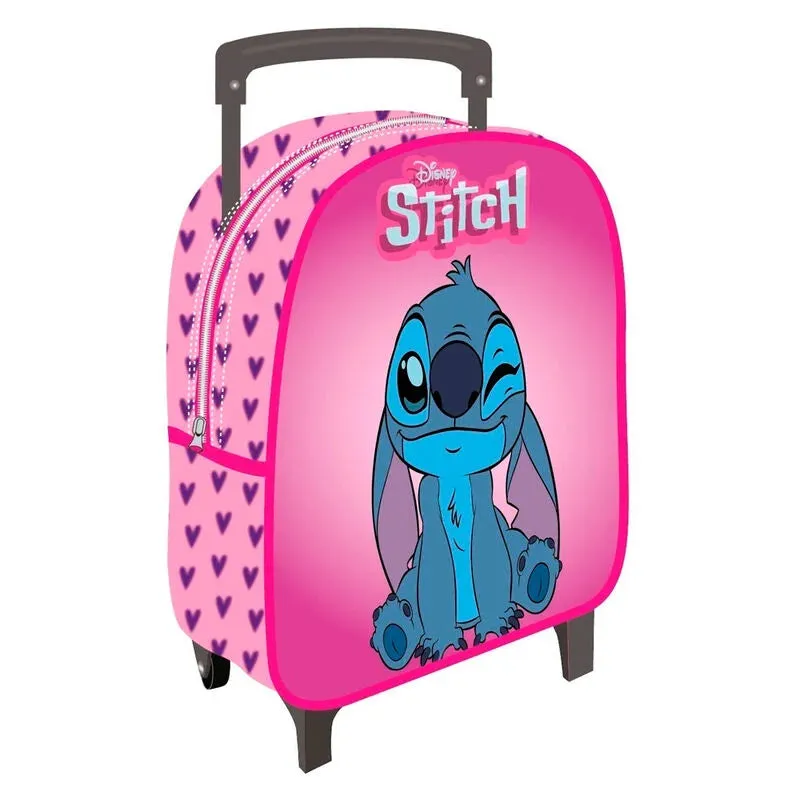 Limited Toy Sports Figure Disney Stitch Backpack Trolley 24cm