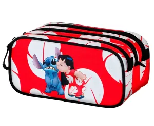 Disney Stitch Kiss Triple Pencil Case Childrens Toy