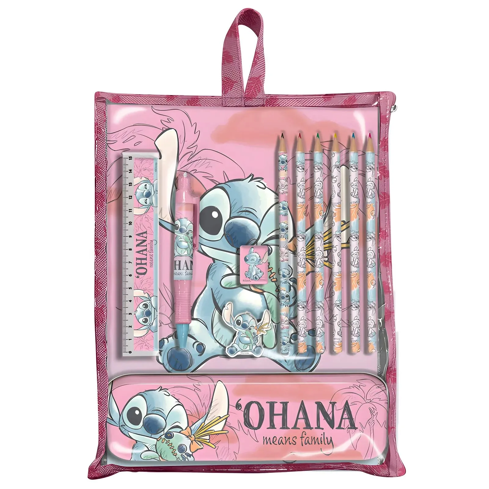 Disney Stitch Stationery Set Study room