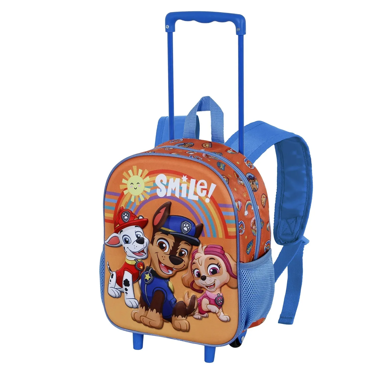 PAW PATROL Paweome-Small 3D Backpack with Wheels Limited Model Entryway Accent