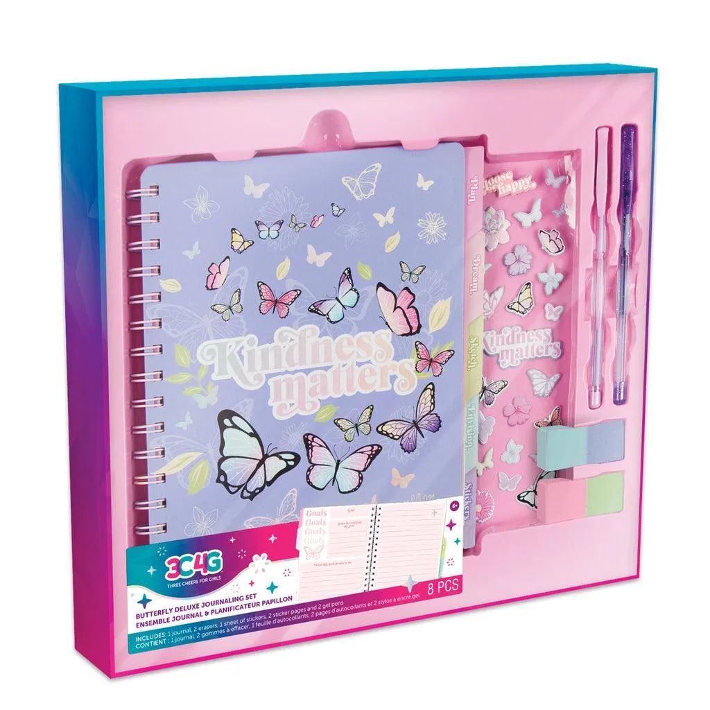 Make it Real 3C4G Deluxe Butterfly Journaling Set School Project