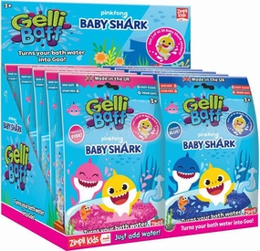 Zimpli Kids Baby Shark - Gelli Baff - 300g Assortment Cartoon Figure Event specific