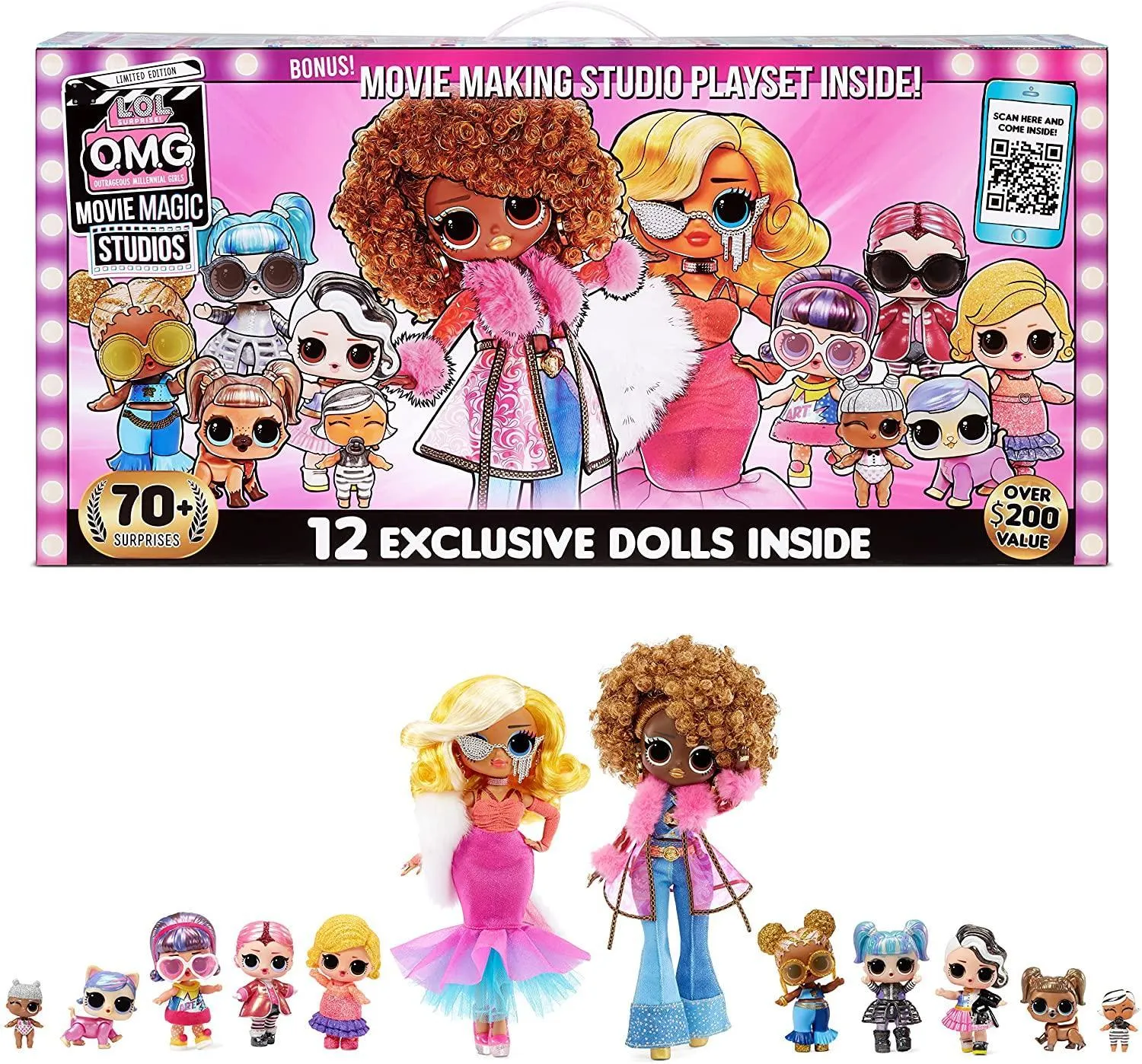 Collector's Album Superhero Hero L.O.L. Surprise! LOL OMG Movie Magic Studios 70+ Surprises