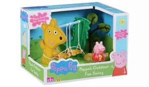 Totem Animal Peppa Pig Outdoor Fun Swing Playset