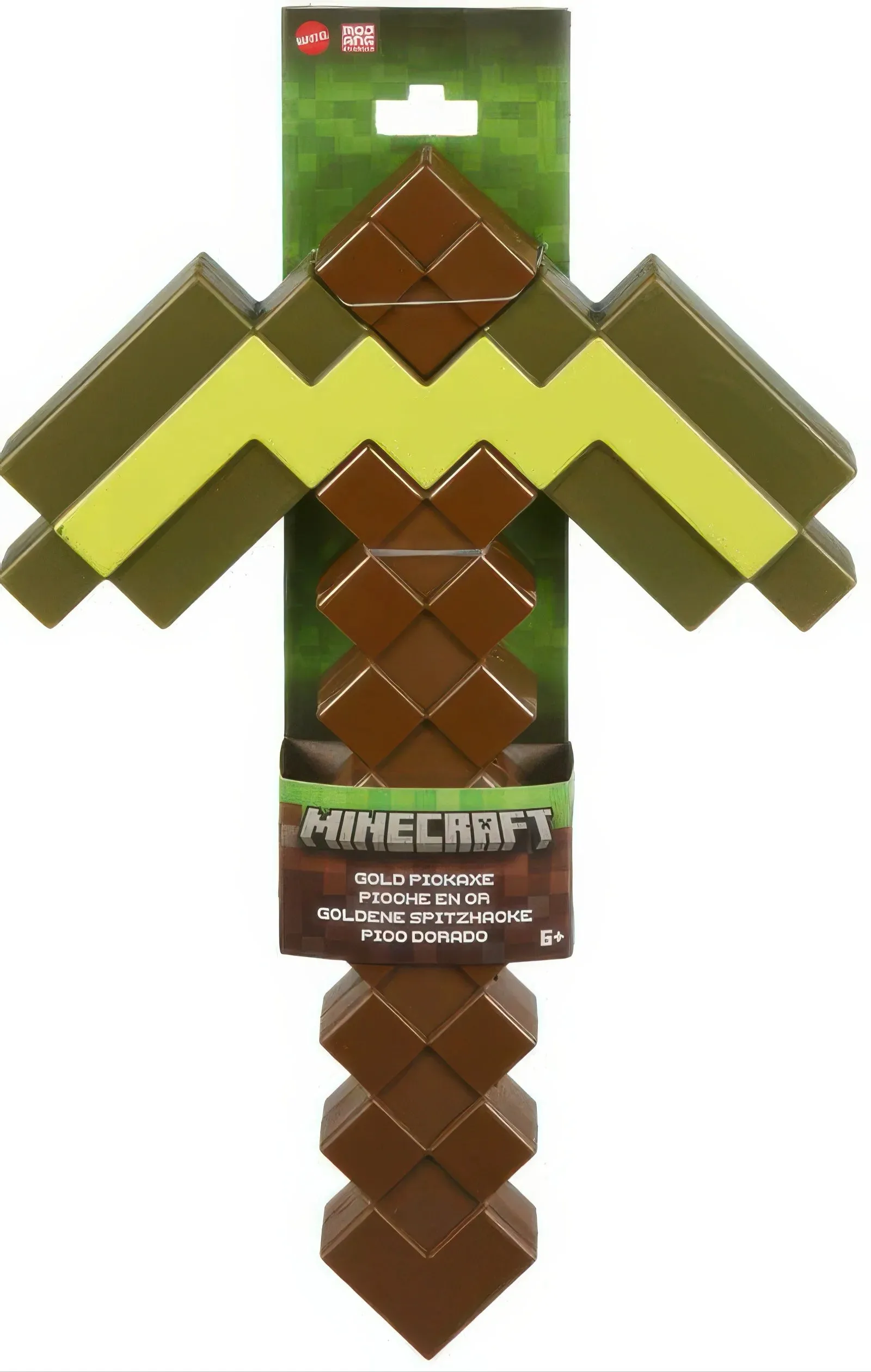 Astronaut Figure Movie Model Minecraft Gold Pickaxe