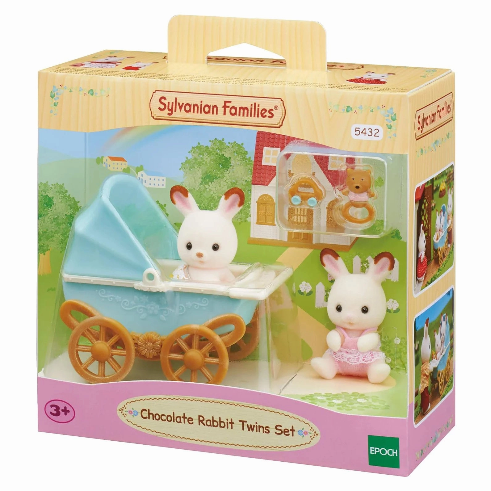 Sylvanian Families Chocolate Rabbit Twins Set Patio Decor Market Trend