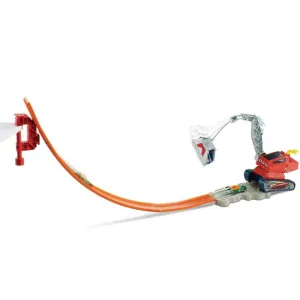 Hot Wheels FFF62 Crane Crasher Playset Mini Collectible Personal Collection