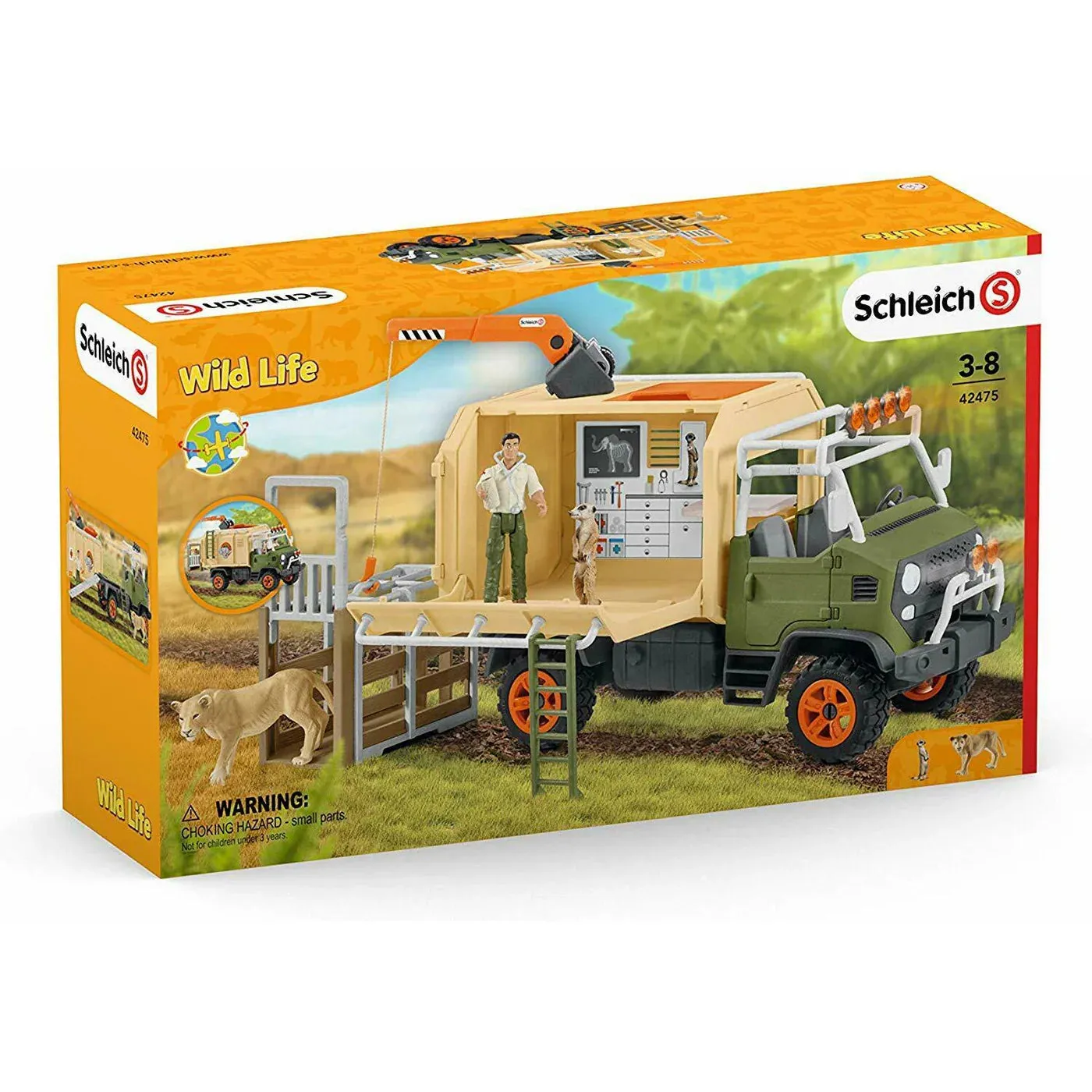 Schleich Animal Rescue Large Truck Virtual Collectible