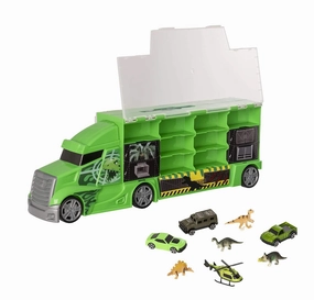 Teamsterz Dinosaur Transporter Playset NFC Feature Painted Model