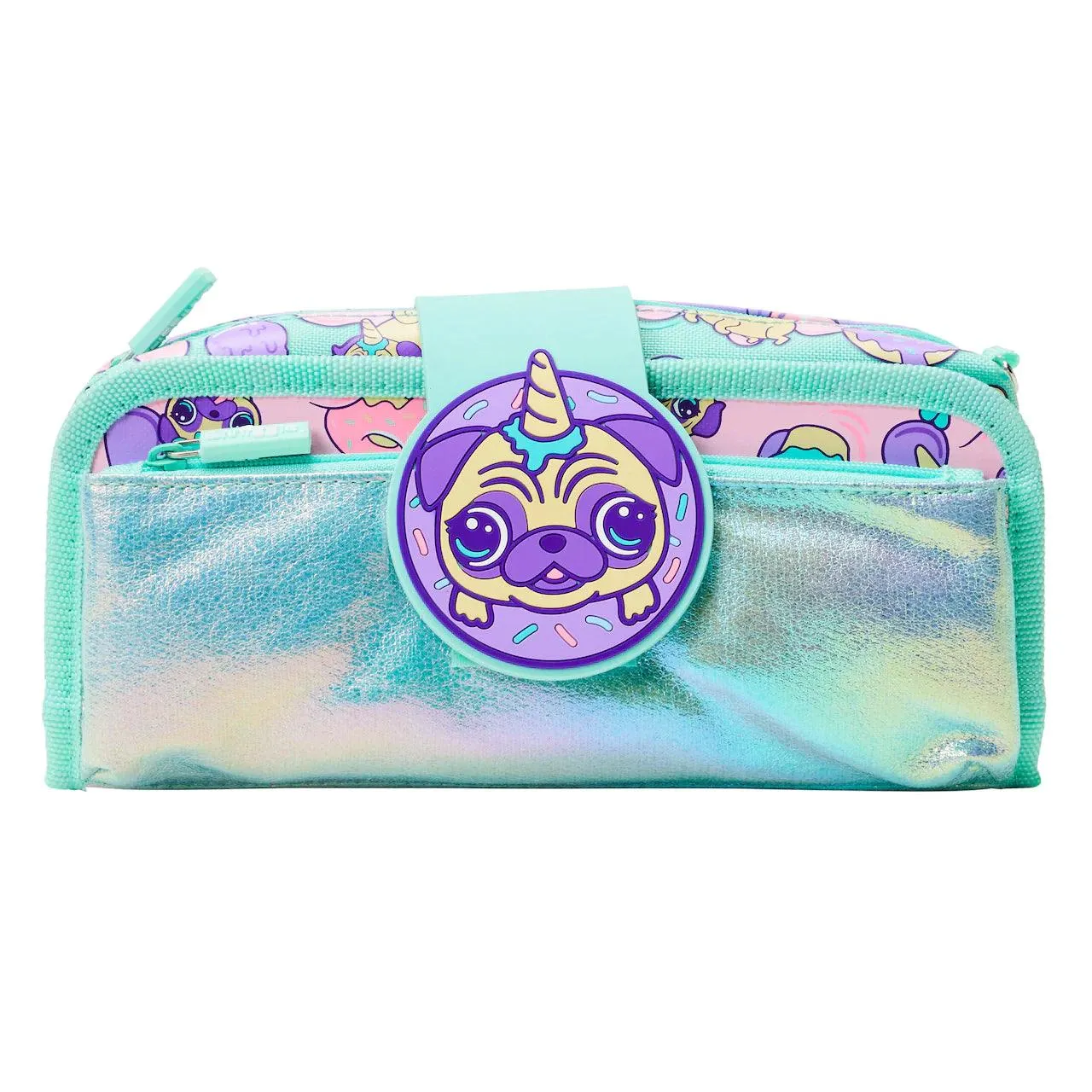 SMIGGLE Hey There Utility Pencil Case - Mint Articulated Figure