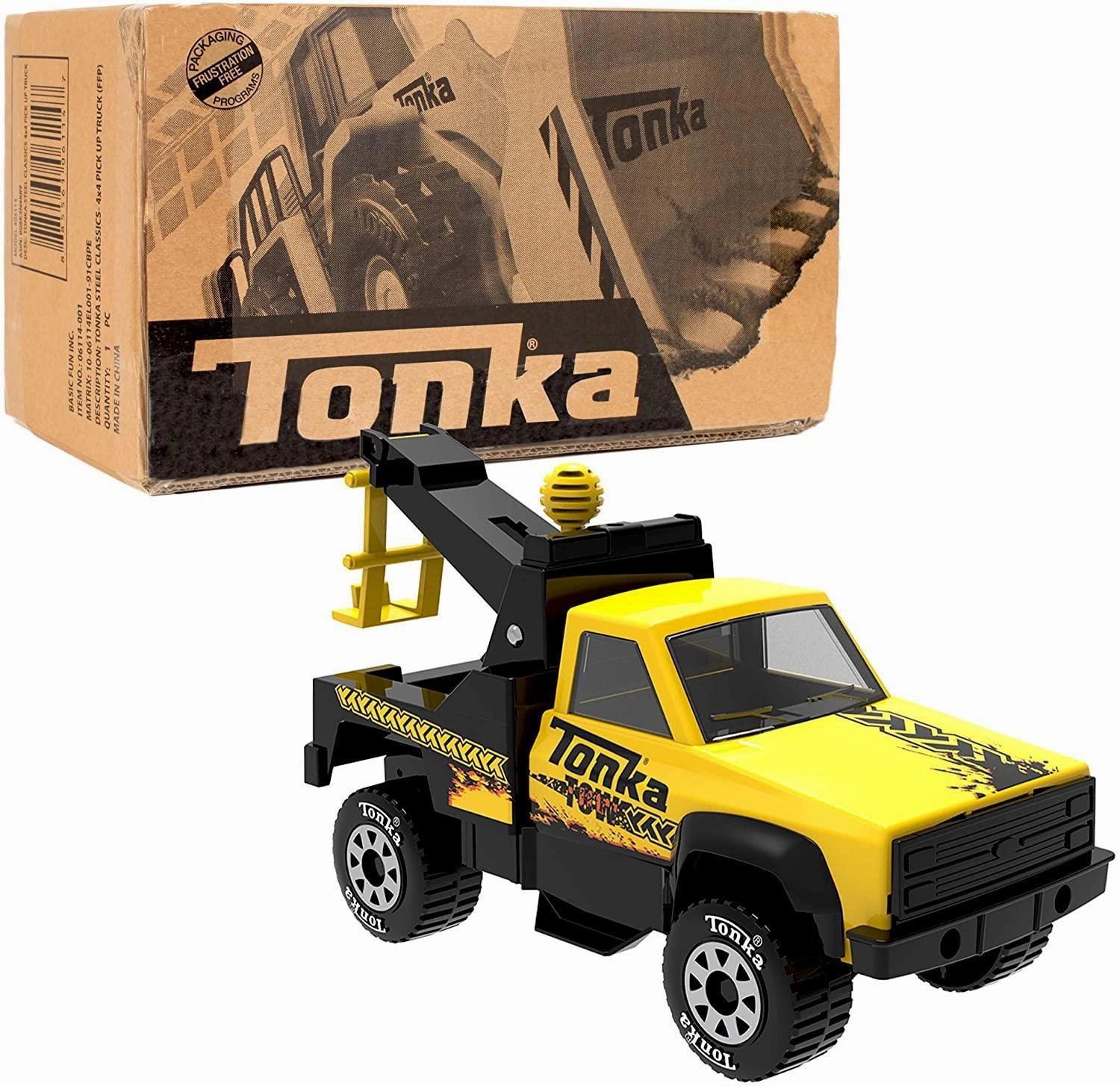 Blog Feature TONKA Steel Classics - Tow Truck