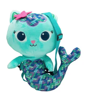 Posable Statue Robot Model Gabby's Dollhouse Backpack 3D Plush Mercat