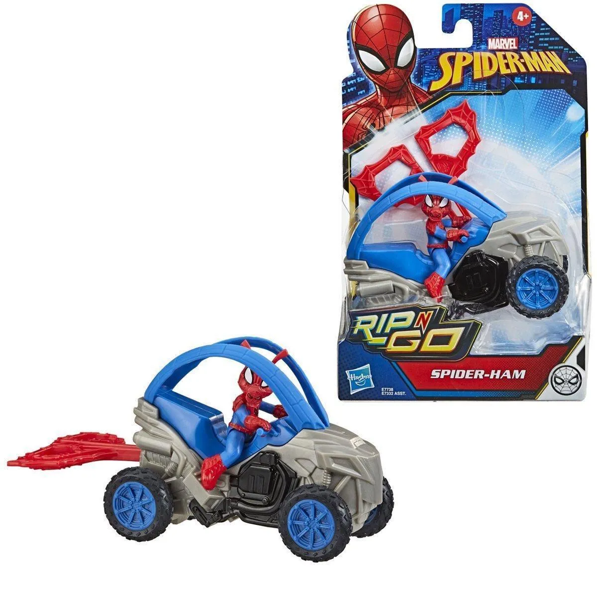 Multi Pose Wedding Topper Marvel Spider-Ham Rip N Go Action Car