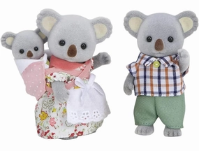 Abstract art Sylvanian Families Koala Family Figure Set