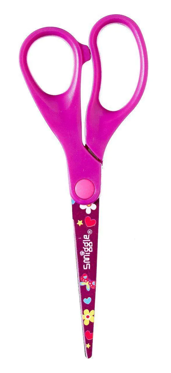 Animal Statue Age Appropriate SMIGGLE Graphic Scissors - Assorted Colours