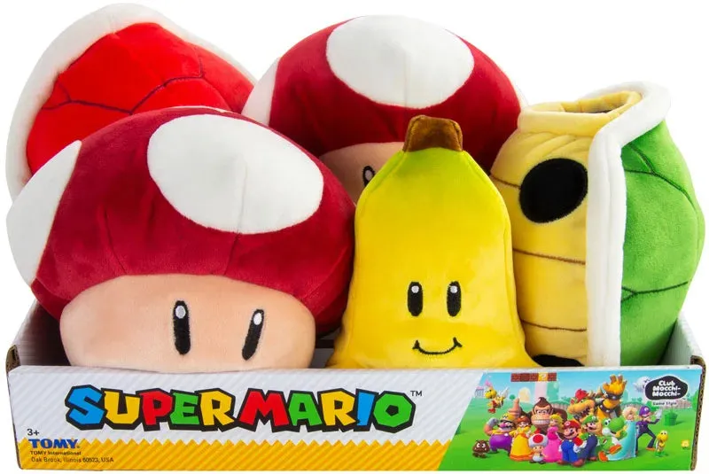 Vehicle Replica Collectors Figure Tomy Super Mario Junior 6-inch Plush - Assorted