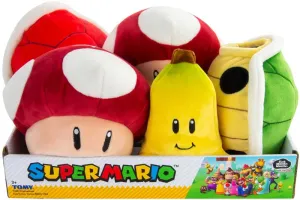 Vehicle Replica Collectors Figure Tomy Super Mario Junior 6-inch Plush - Assorted