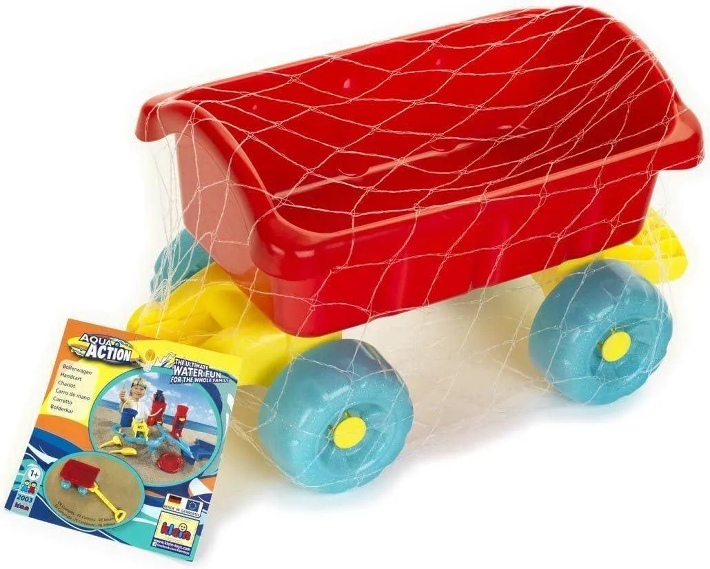 Archeological Replica KLEIN 2002 Aqua Action Handcart And Bucket Set