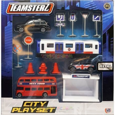 Teamsterz 3" Die-cast City Playset highly recommended Archeological Replica