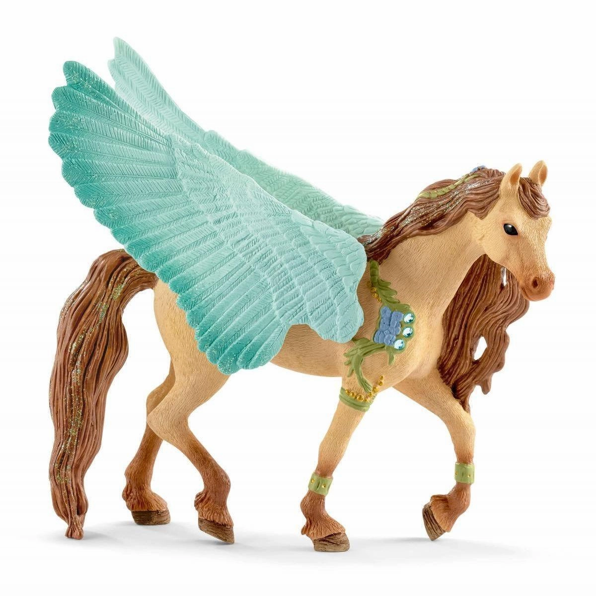 Detailed Figure Emotional Connection Schleich 70574 Decorated Pegasus Stallion Figure