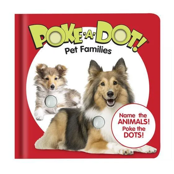 Magical Creature Melissa & Doug Poke-a-Dot - Pet Families Book