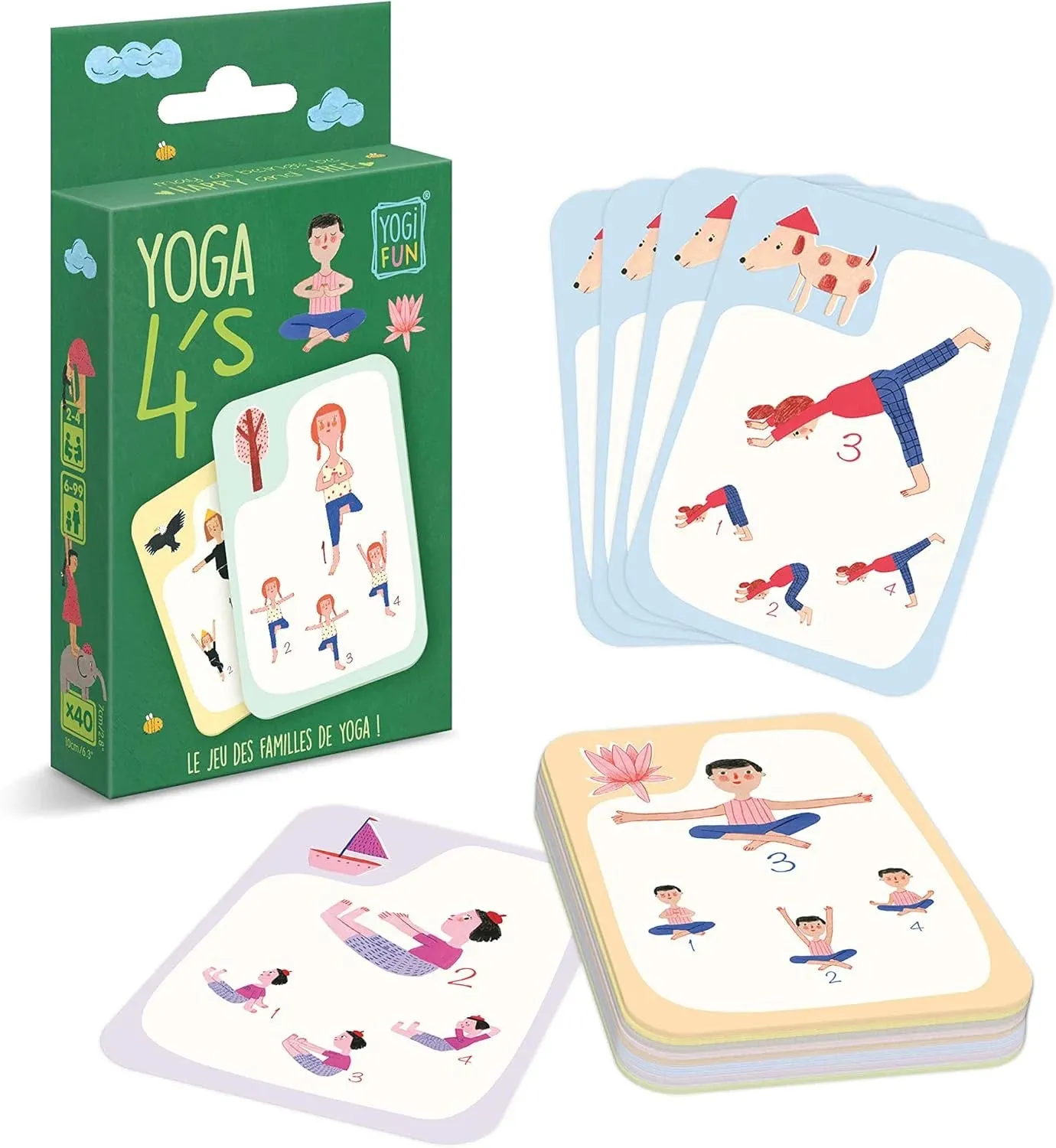 BUKI Yoga Cards Bird Model PVC Toy