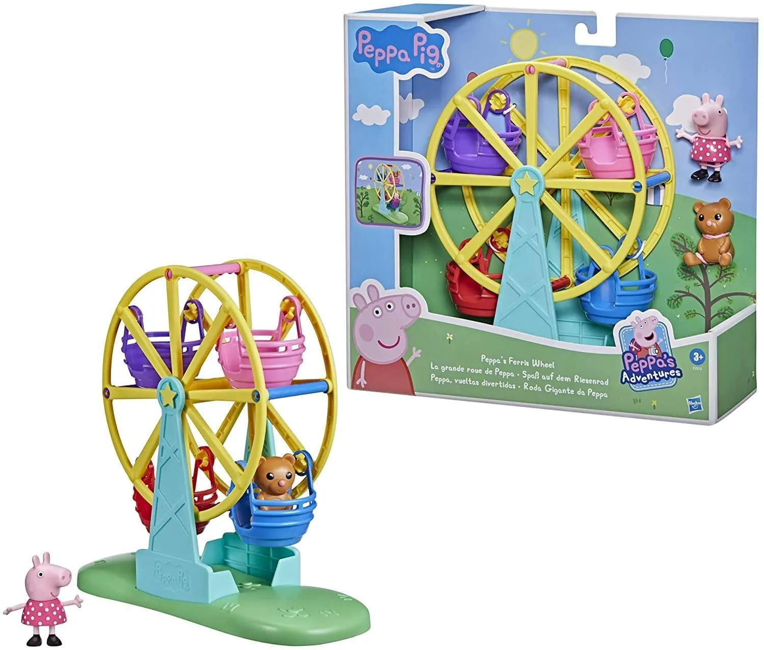 Art Exhibit Creature Replica Peppa Pig Peppa??s Adventures Peppa??s Ferris Wheel Playset