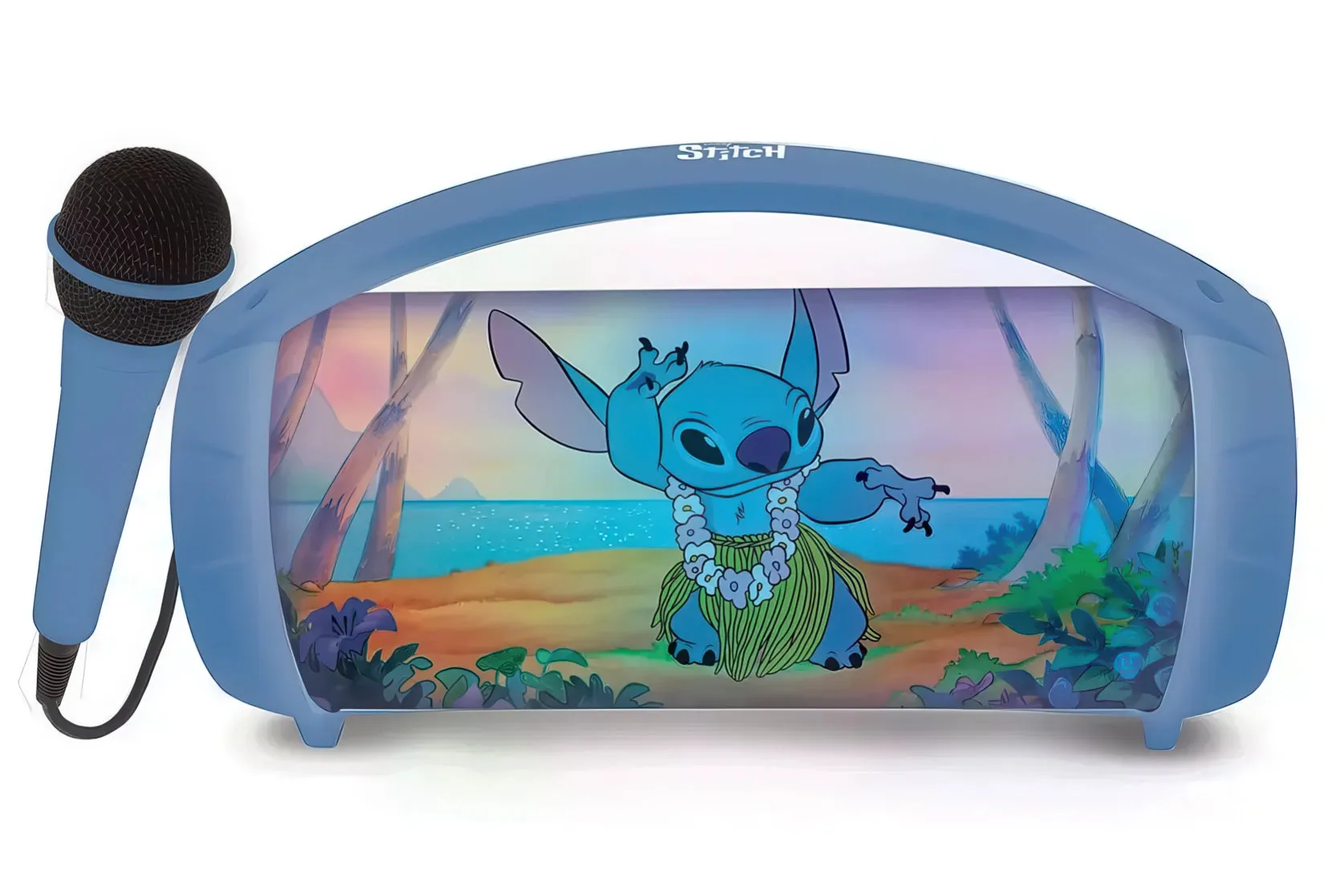 Disney Stitch Bluetooth Karaoke Light Speaker with Microphone Specialist Shop Ball Joint