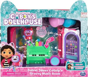 Gabby's Dollhouse Deluxe Room DJ Catnip's Music Hero Statue
