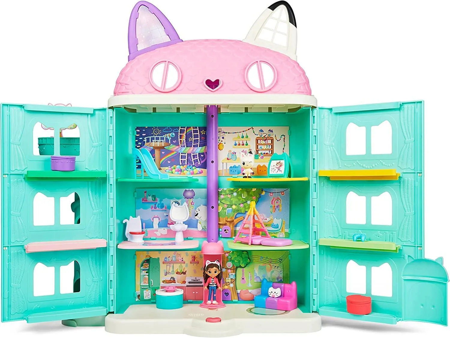 Emotional Connection Gabby's Dollhouse Gabby's Purrfect Dollhouse Playset