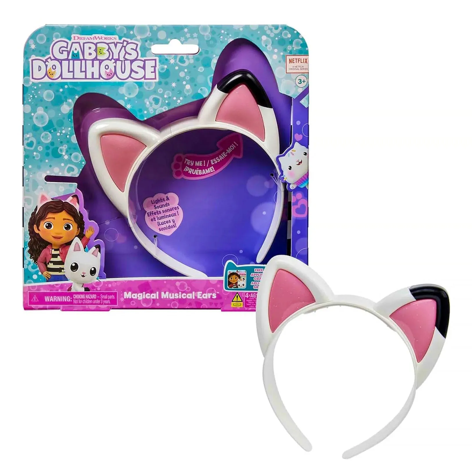 Grand Prize Detailed Sculpture Gabby??s Dollhouse, Magical Musical Cat Ears