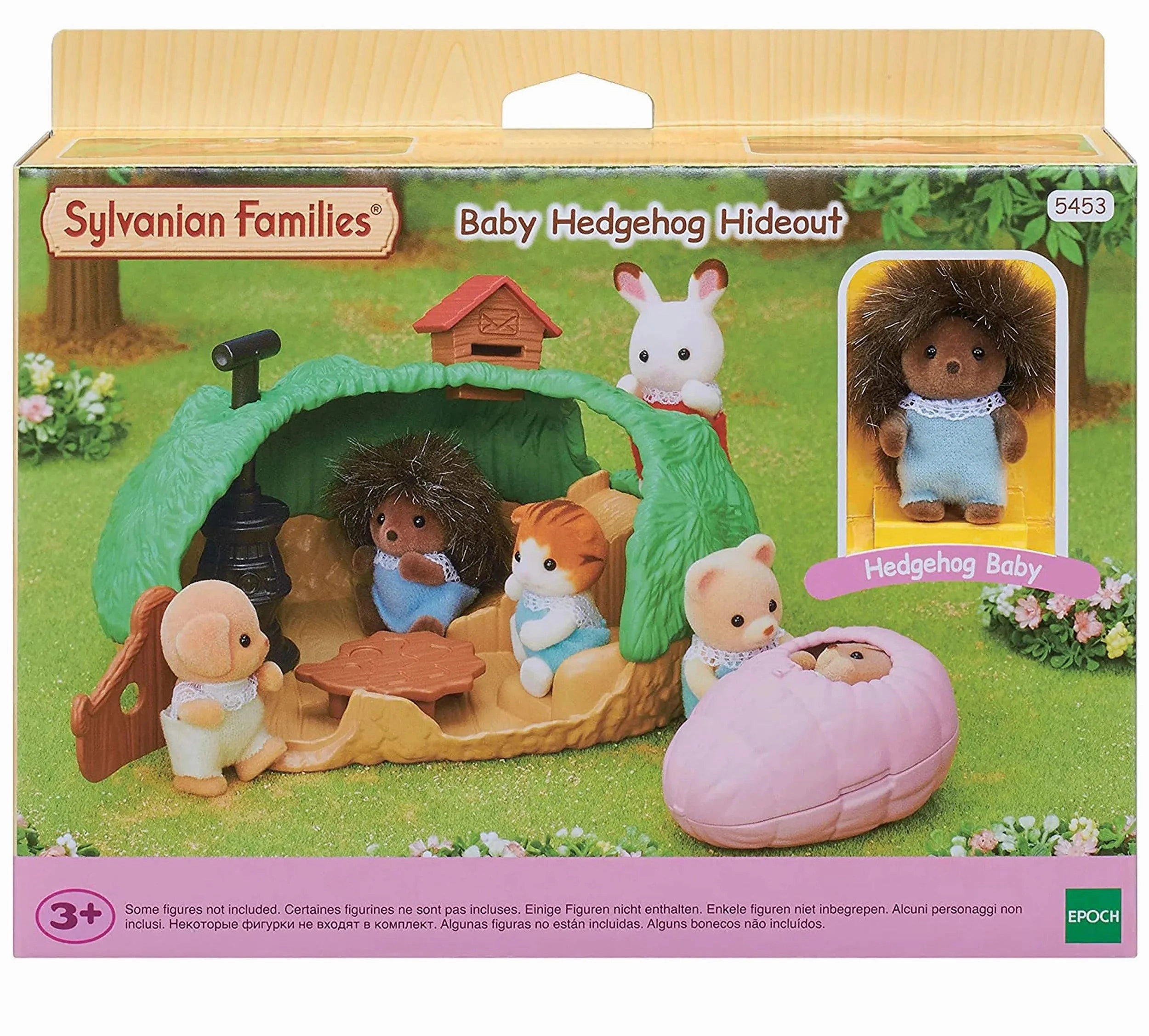 Static Model Sylvanian Families Baby Hedgehog Hideout