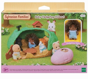 Static Model Sylvanian Families Baby Hedgehog Hideout