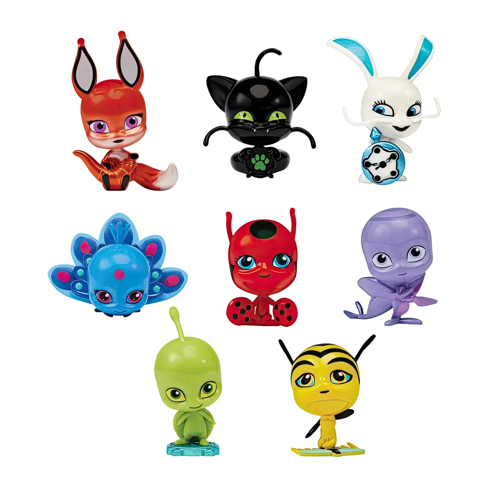 TV Series Miraculous Kwami Figure Miracle Box Surprise Assortment