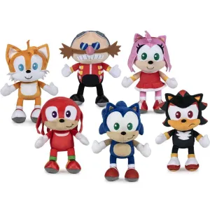 Sonic 2 Plush Toy 22cm Assorted Biodegradable material