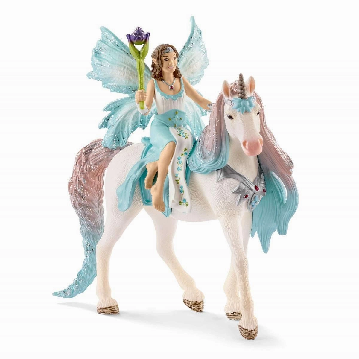 Schleich 70569 Fairy Eyela With Princess Unicorn Farm Animal
