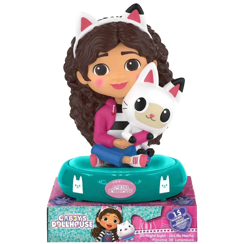 Gabby's Dollhouse 3D LED Night Light 25cm Vinyl Figure