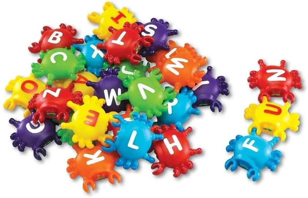 Learning Resources Smart Splash Letter Link Crabs Battle Reenactment