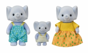 Movie Hero Extinct Creature Sylvanian Families Elephant Family (3 figures)