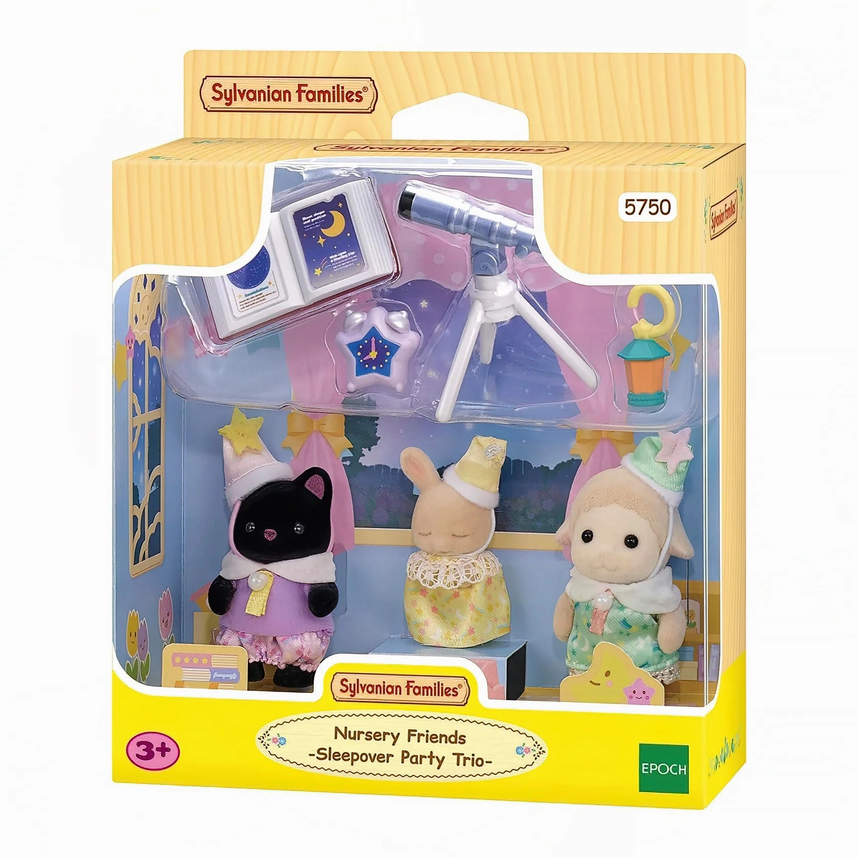 Sylvanian Families Nursery Friends - Sleepover Party Trio Figures Mystery Box Fantasy Model