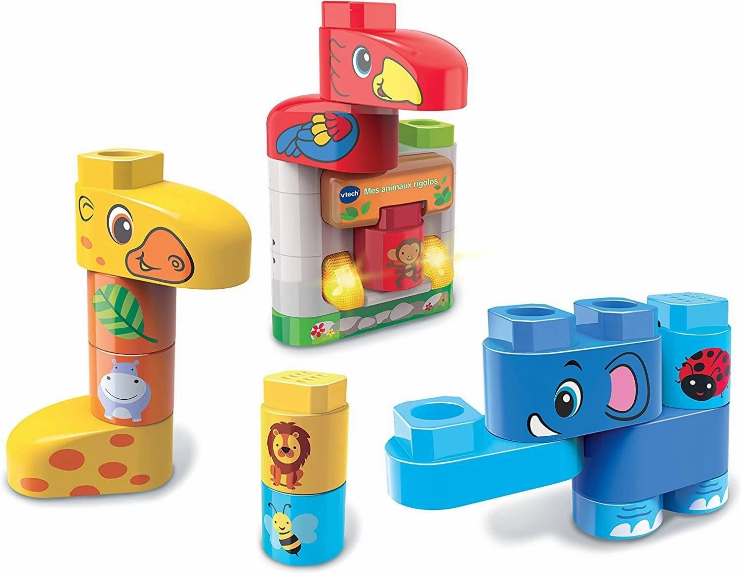 VTech Bla Bla Blocks Savanna My Fun Animals - Greek Version Safe For Children