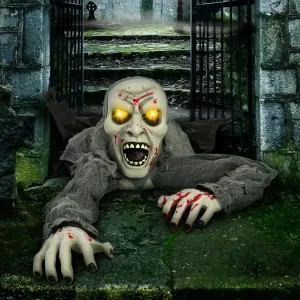 Scary Accessories Halloween Light-up Zombie Groundbreaker Animated
