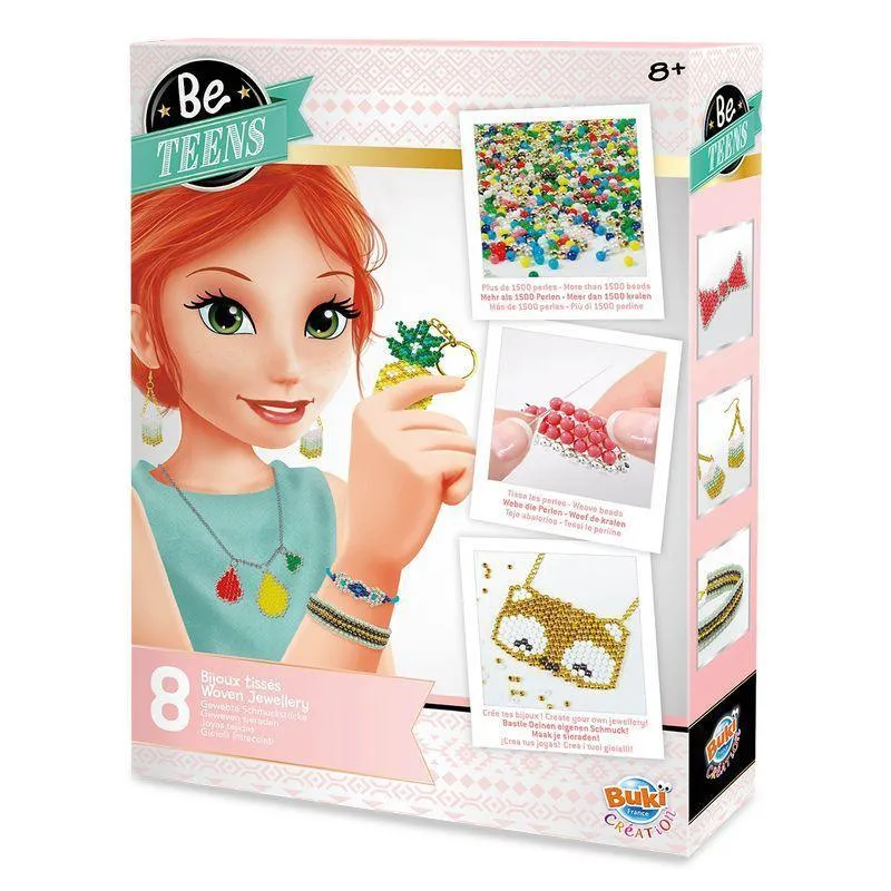 Classroom Decor BUKI France - Be Teens Jewellery Weaved Jewellery Kit
