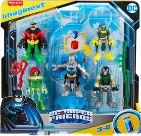 Fisher-Price Imaginext DC Super Friends Batman Battle Pack Art Statue