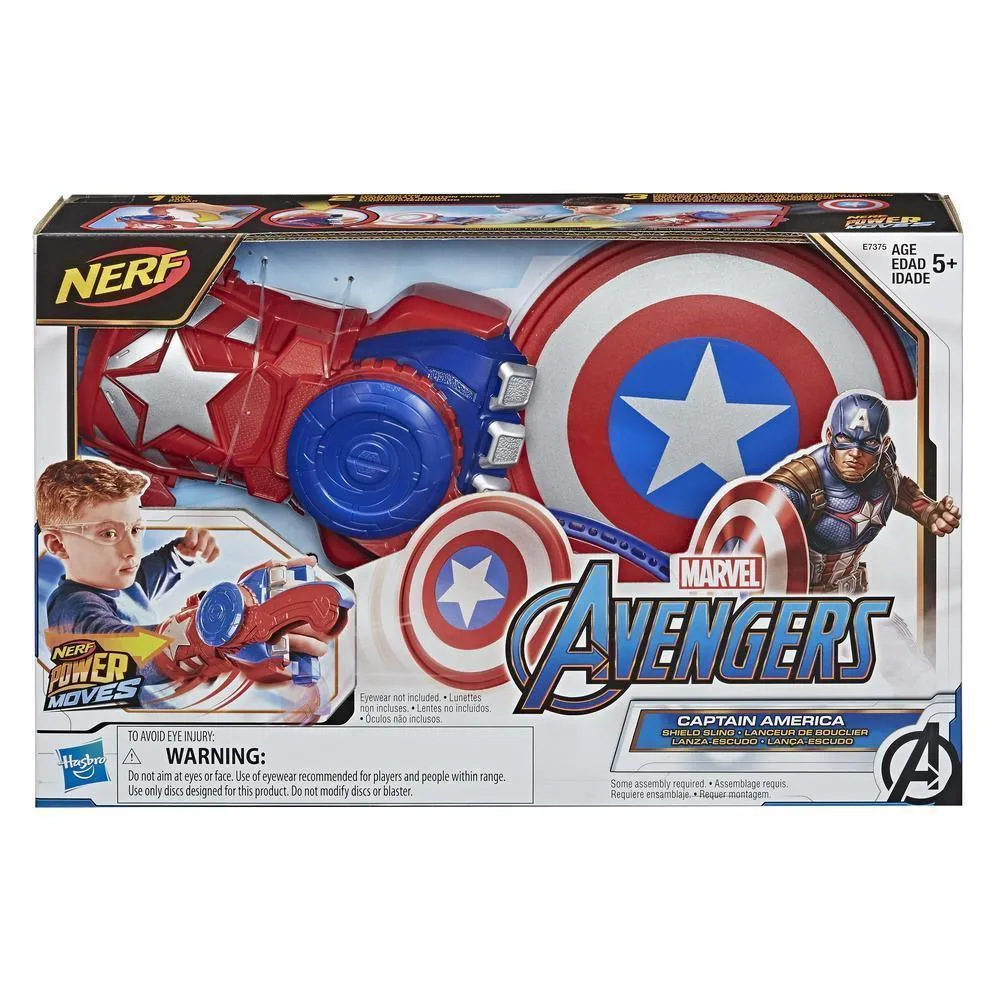 Fireplace Mantel Independent Artist Hasbro Marvel Avengers E7375 Captain America Shield
